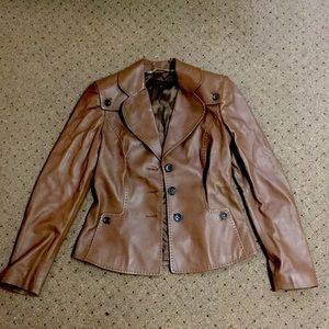 Genuine Lambskin Leather Escada Jacket